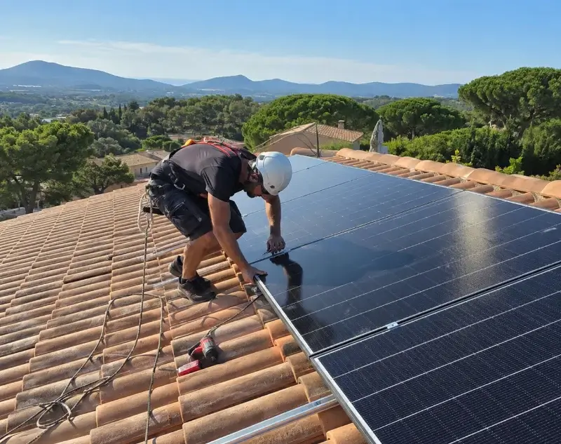 Installateur panneaux solaires Rognonas — pose photovoltaïque sur toiture
