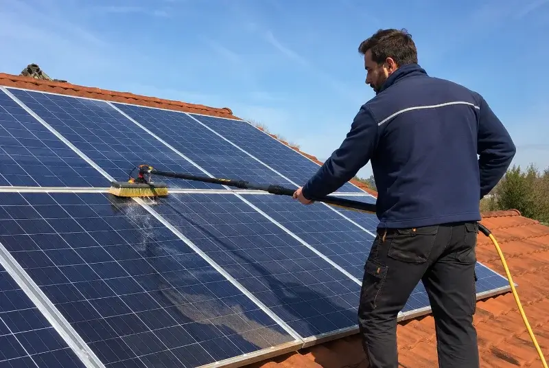 Nettoyage et entretien de panneaux solaires à Rognonas