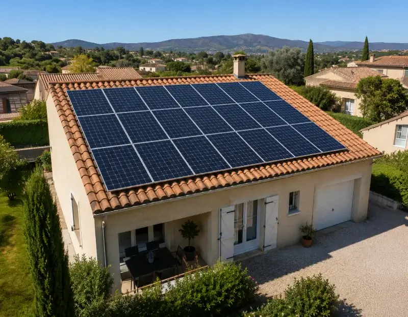 Prime à l'autoconsommation panneaux solaires Rognonas — aide financière de l'État